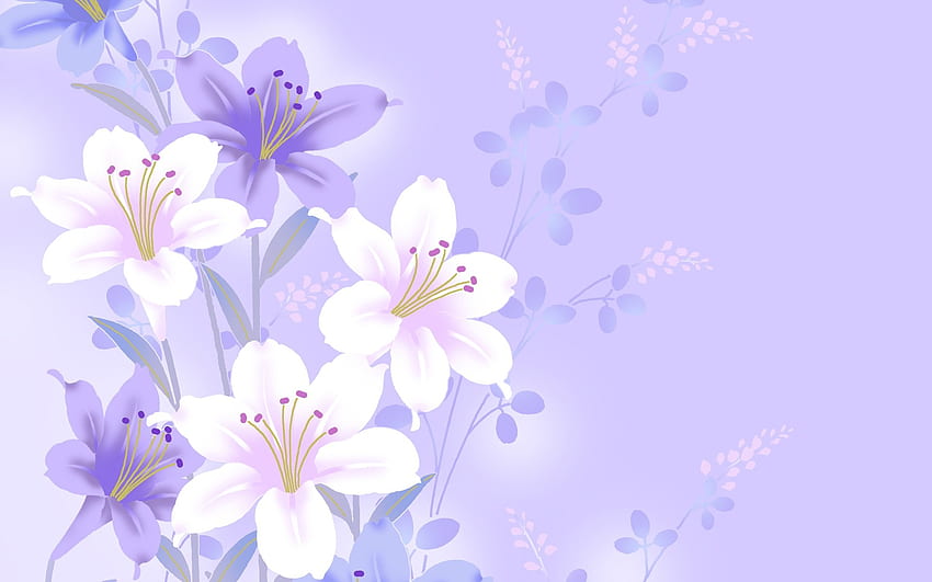 simple-fleur--1.jpg (1920Ã1200) | fleurs violettes | Pinterest | Conception de fond simple Fond d'écran HD